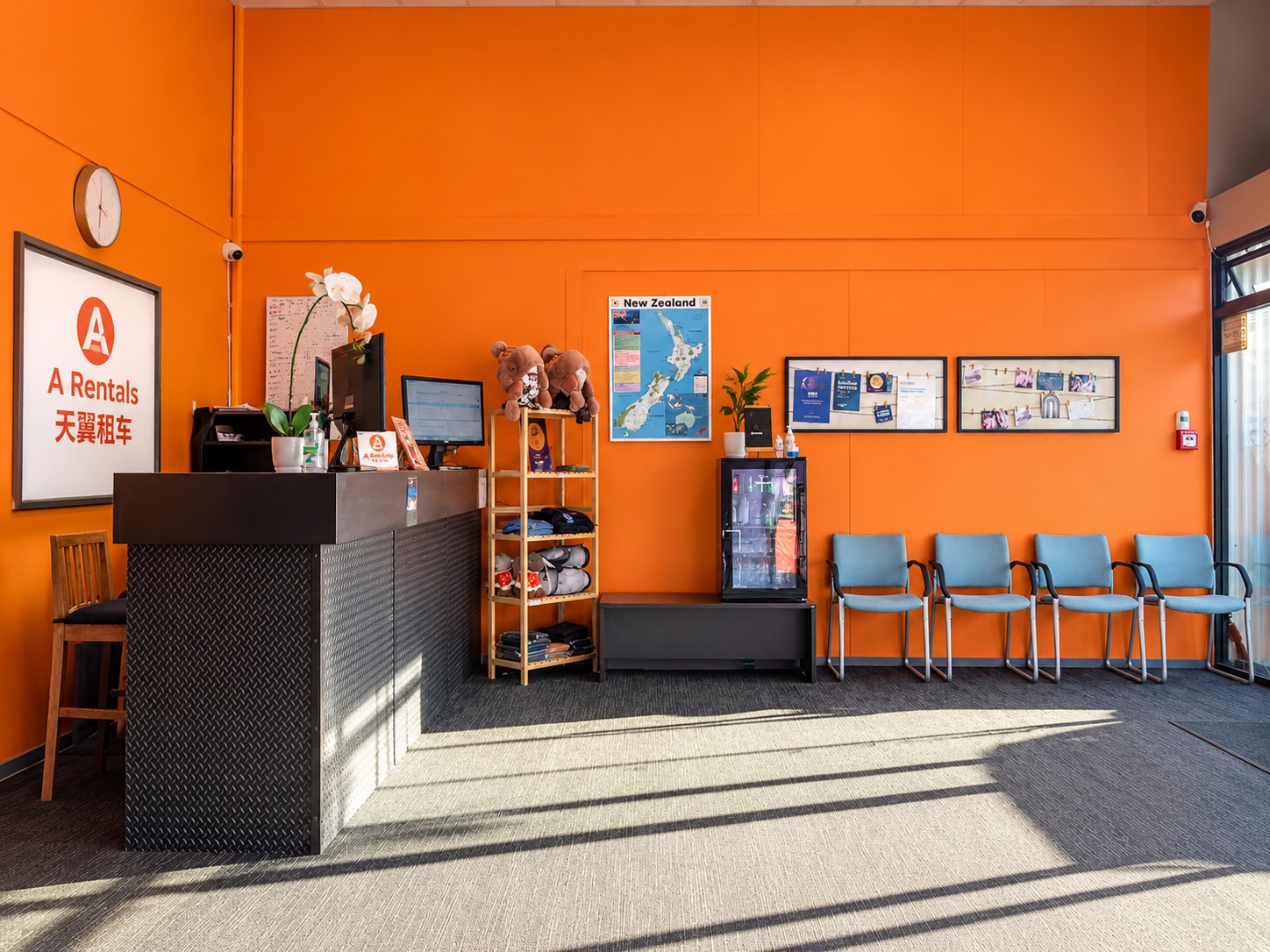 A Rentals Queenstown Airport location illustration